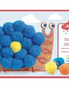 DJECO Fluffy Animals ustvarjanje živali iz cofkov 18m+ 1 kos