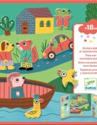 DJECO Thick Removable Stickers Animals nalepke 12m+ 1 kos