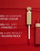 Dolce&Gabbana Flawless Everkiss Liquid Lip Mini mat tekoča šminka odtenek 405 Devotion - Perfect Vibrant Red 3 ml