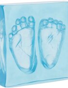 Dooky Crystal Memories DeLuxe 3D Frame Handprint & Footprint set za odtis dojenčkovih dlani in stopal 1 kos