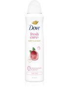 Dove 0% ALU Fresh Rose antiperspirant v pršilu brez aluminija 150 ml