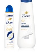 Dove Advanced Care Deeply Nourishing ugodno pakiranje deodoranta in gela za prhanje