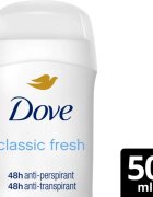 Dove Classic Fresh trdi antiperspirant 50 ml