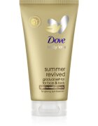 Dove DermaSpa Summer Revived samoporjavitveni losjon za obraz in telo odtenek Fair 75 ml