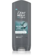 Dove Men+Care Advanced gel za prhanje za obraz telo in lase za moške Eucalyptus & Mint 400 ml