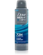 Dove Men+Care Clean Comfort antiperspirant pršilo 150 ml