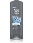 Dove Men+Care Clean Comfort gel za prhanje za obraz telo in lase 250 ml