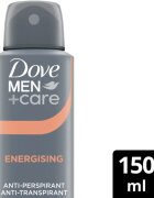 Dove Men+Care Energising antiperspirant pršilo 150 ml