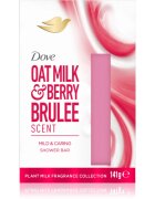 Dove Oat Milk & Berry Brulee čistilno trdo milo 141 g
