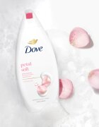 Dove Petal Soft hranilni gel za prhanje 250 ml