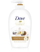 Dove Purely Pampering Shea Butter tekoče milo z dozirno črpalko karitejevo maslo in vanilija 250 ml