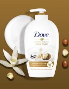 Dove Purely Pampering Shea Butter tekoče milo z dozirno črpalko karitejevo maslo in vanilija 250 ml