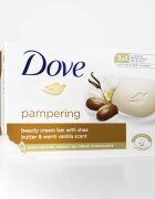 Dove Purely Pampering Shea Butter & Vanilla kremasta tableta za umivanje 90 g