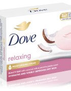 Dove Relaxing Coconut kremasta tableta za umivanje Coconut milk & Jasmine petals 90 g