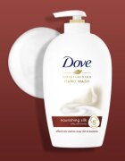 Dove Silk tekoče milo z dozirno črpalko 250 ml