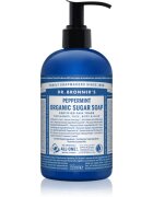 Dr. Bronner’s Peppermint tekoče milo za telo in lase 355 ml