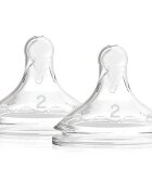 Dr. Brown's Options+ Wide-Neck Level 2 cucelj za stekleničko 3 m+ 2 kos