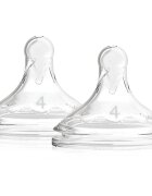 Dr. Brown's Options+ Wide-Neck Level 4 cucelj za stekleničko 9 m+ 2 kos