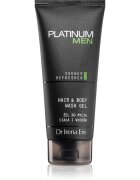 Dr Irena Eris Platinum Men Clean-Up osvežujoč gel za prhanje za telo in lase 200 ml