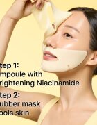 Dr. Jart+ Cryo Rubber™ Brightening Mask intenzivna hidrogelna maska za osvetlitev kože 40 g
