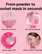 Dr. Jart+ Cryo Sorbet Icy Facial Mask vlažilna maska s hladilnim učinkom 3.06 g