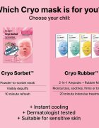Dr. Jart+ Cryo Sorbet Icy Facial Mask vlažilna maska s hladilnim učinkom 3.06 g