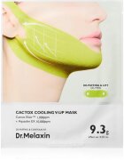 Dr. Melaxin Cactox Cooling V-Up Mask maska za oblikovanje obraza z vlažilnim učinkom 4x9.3 g