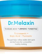 Dr. Melaxin TX Kojic Acid Turmeric Toner Pad tonizirajoče blazinice za poenotenje tona kože 70 kos