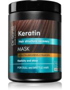 Dr. Santé Keratin globinsko regeneracijska in hranilna maska za krhke lase brez sijaja 1000 ml