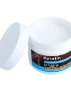 Dr. Santé Keratin globinsko regeneracijska in hranilna maska za krhke lase brez sijaja 300 ml