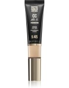 Dripping Gold CC Me In lahki tekoči puder SPF 45 odtenek Porcelain 01 32 ml