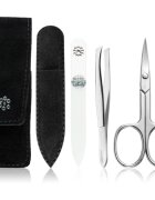 DuKaS Premium Line Solingen 876 set za manikiro potovalno pakiranje Black