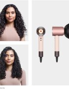 Dyson Supersonic Nural HD16 T3/T4 Ceramic Pink/Rose Gold sušilnik za lase Curly + Coily 1 kos