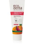 Ecodenta Organic Kids Certified Organic Juicy Fruit otroška zobna pasta 75 ml