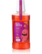 Ecodenta Super + osvežilna ustna voda za otroke okus Strawberry 250 ml