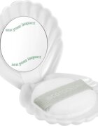EcoTools Sea Gems Pearl Puff + Case kozmetično ogledalce z gobico za ličenje 1 kos