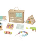 eliNeli Educational Box 19-24 m+ komplet igrač iz lesa