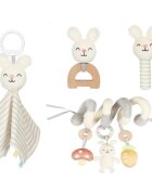 eliNeli Gift Set 4 in 1 darilni set za dojenčke Bunny 1 kos