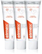 Elmex Caries Protection Complete Care osvežilna zobna pasta za popolno zaščito zob 3x75 ml