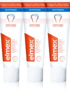 Elmex Caries Protection Gentle White zobna pasta za beljenje zob s fluoridom 3x75 ml