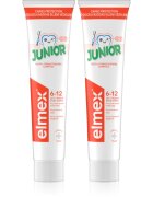 Elmex Junior 6-12 Years zobna pasta za otroke 2 x 75 ml