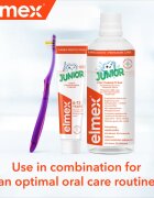 Elmex Junior 6-12 Years zobna pasta za otroke 3x75 ml