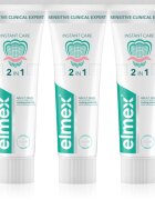 Elmex Sensitive Clinical Expert zobna pasta za občutljive zobe 3x75 ml