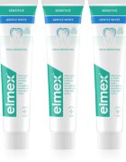 Elmex Sensitive Protection Gentle White zobna pasta za naravno bele zobe 3x75 ml