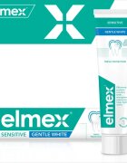 Elmex Sensitive Protection Gentle White zobna pasta za naravno bele zobe 3x75 ml