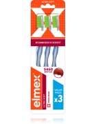 Elmex Swiss Made zobne ščetke ultra soft Yellow + Blue + White 3 kos