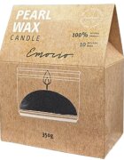 Emocio Pearl Wax Black sveča 350 g