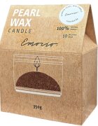 Emocio Pearl wax Cashmere Red dišeča sveča 350 g