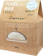 Emocio Pearl wax Cashmere White dišeča sveča 350 g