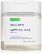 EQQUALBERRY Swimming Pool Toner Pads eksfoliacijske blazinice z vlažilnim učinkom 70 kos